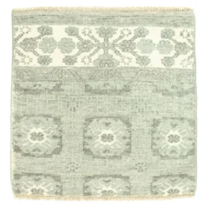 Designer teppe square - 60 x 60 cm - lysegrønn