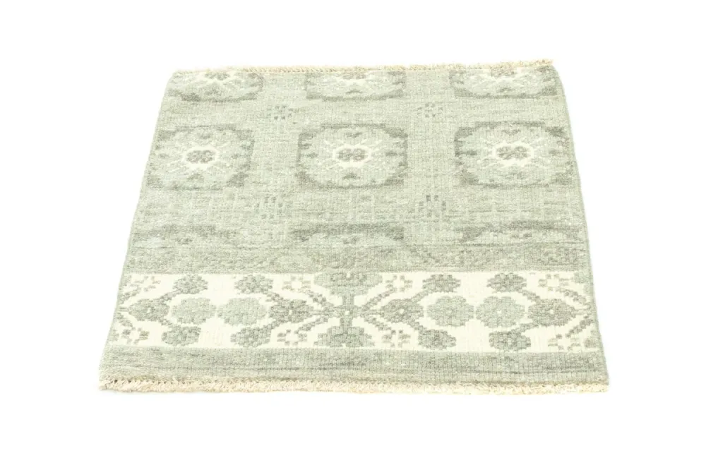 Designer teppe square - 60 x 60 cm - lysegrønn