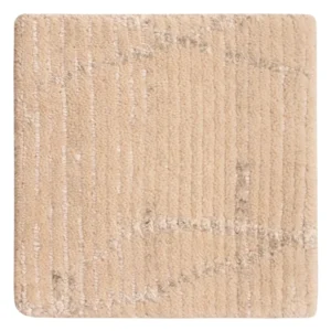 Designer teppe square - 30 x 30 cm - naturhvit