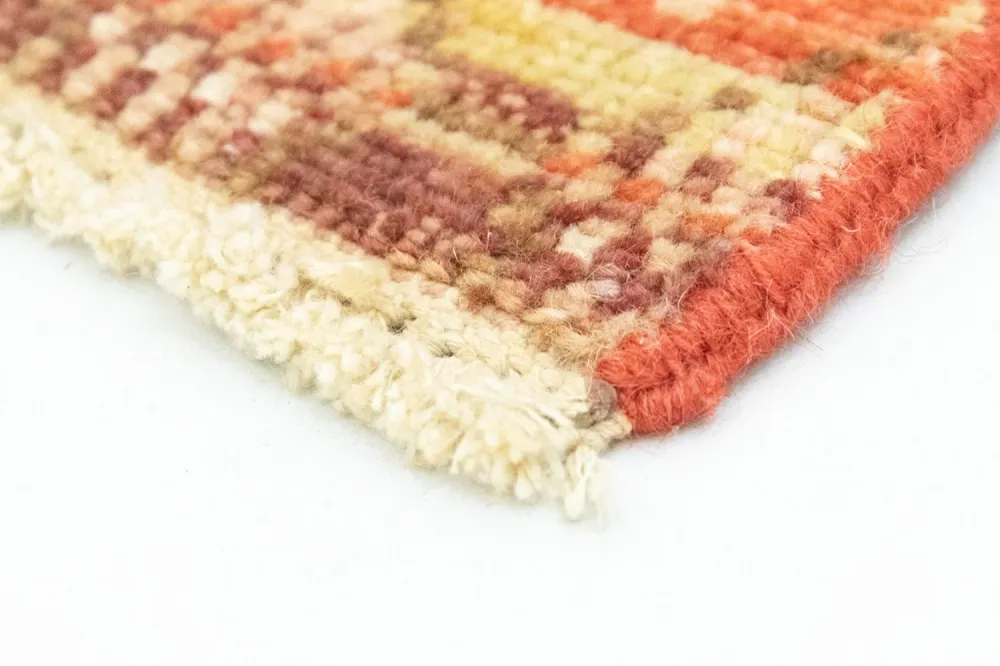 Designer teppe square - 59 x 58 cm - oransje