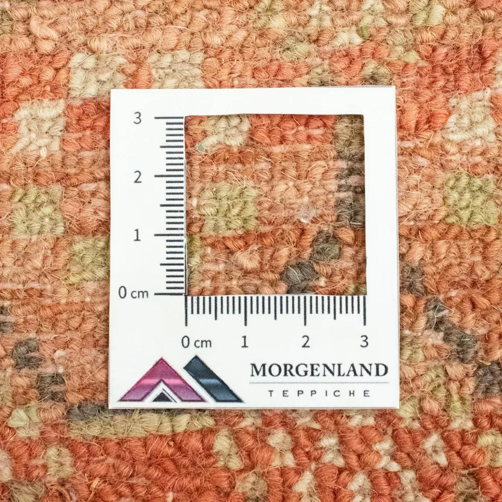 Designer teppe square - 62 x 59 cm - oransje