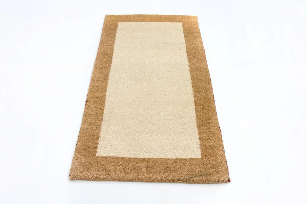 Gabbeh teppe - Indus - 132 x 68 cm - beige
