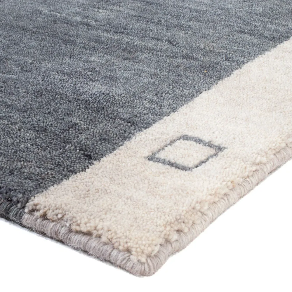 Gabbeh teppe - Indus - 140 x 70 cm - grå