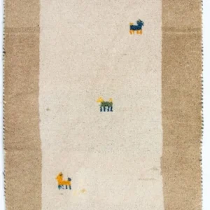 Gabbeh teppe - Indus - 140 x 70 cm - beige