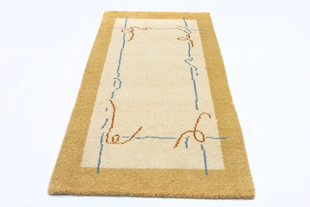 Gabbeh teppe - Indus - 140 x 70 cm - beige