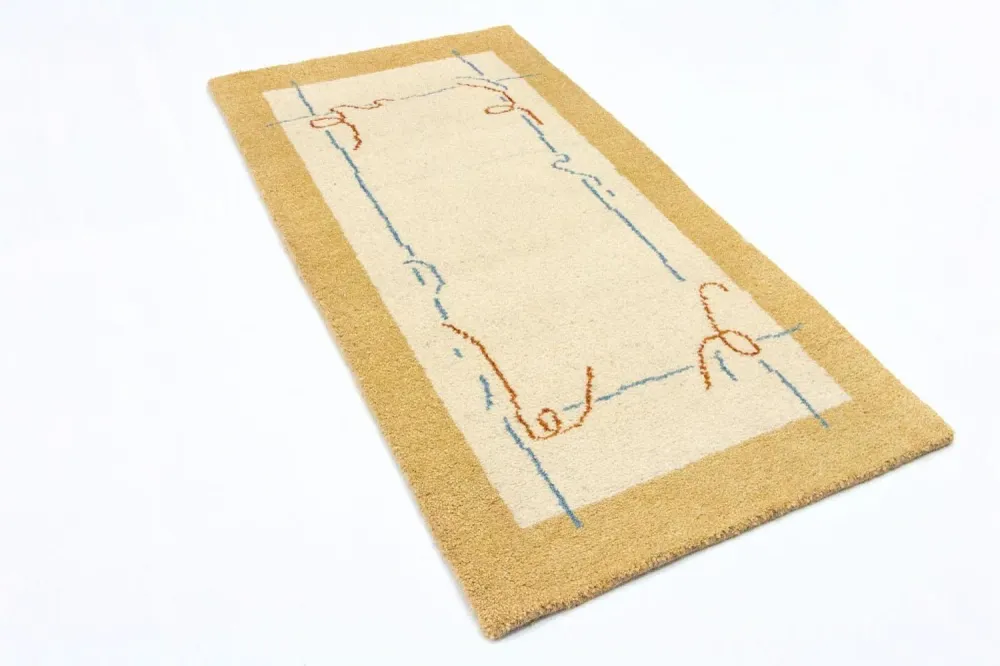 Gabbeh teppe - Indus - 140 x 70 cm - beige