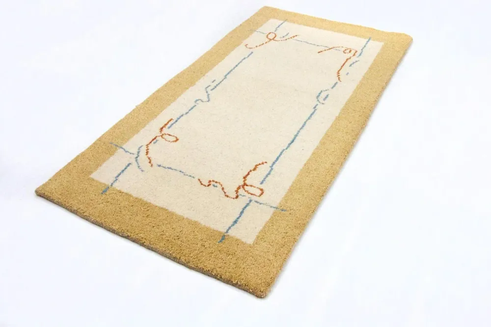 Gabbeh teppe - Indus - 140 x 70 cm - beige
