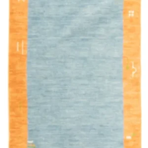 Gabbeh teppe - Indus - 140 x 70 cm - lyseblå