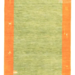 Gabbeh teppe - Indus - 140 x 70 cm - lysegrønn