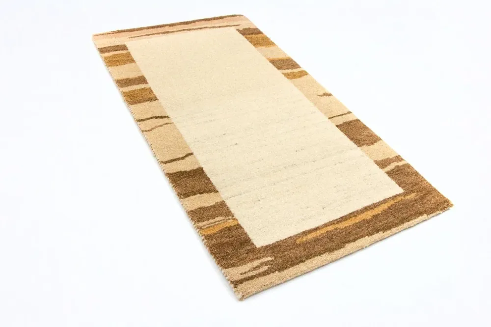 Gabbeh teppe - Indus - 141 x 75 cm - beige