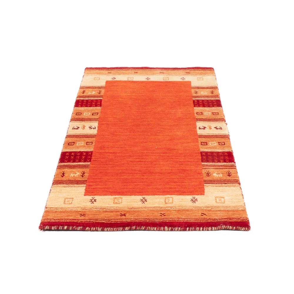 Gabbeh teppe - Indus - 145 x 70 cm - oransje
