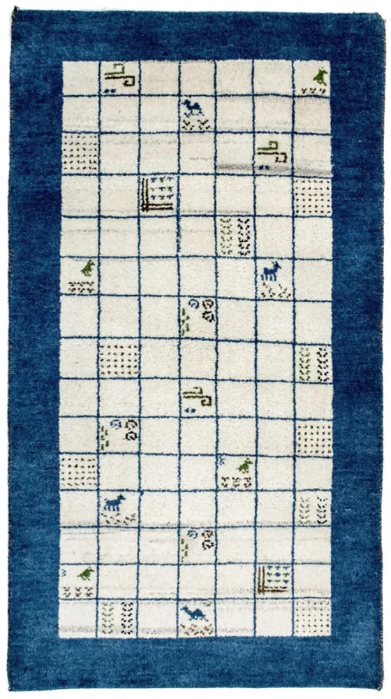 Gabbeh teppe - Indus - 162 x 92 cm - beige