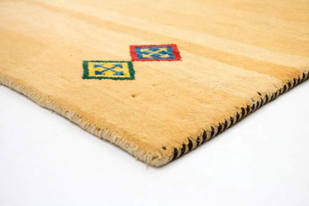 Gabbeh teppe - Indus - 193 x 121 cm - gull