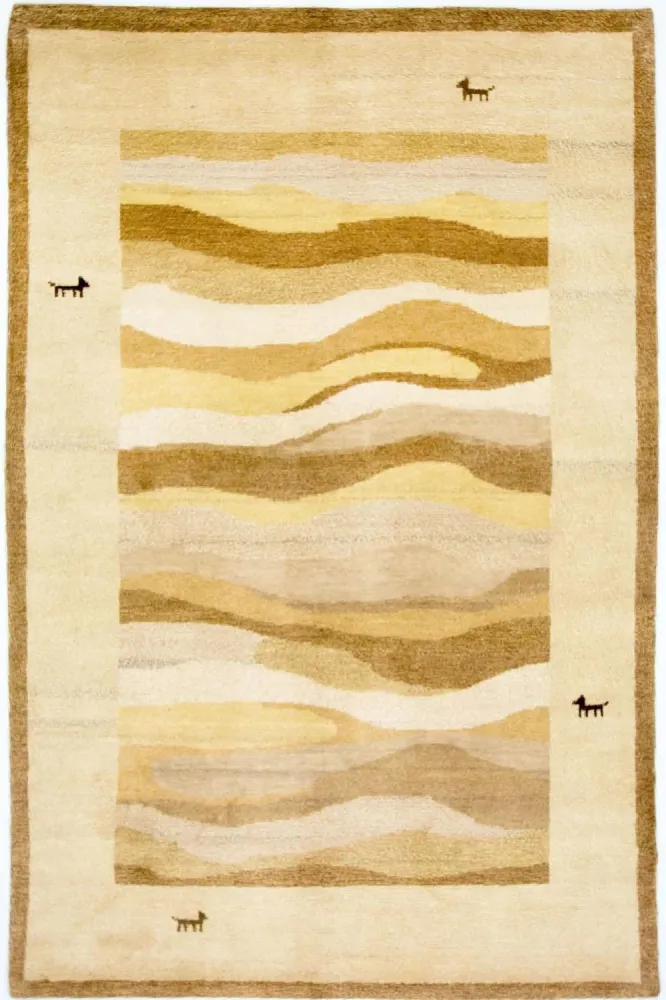 Gabbeh teppe - Indus - 203 x 140 cm - flerfarget