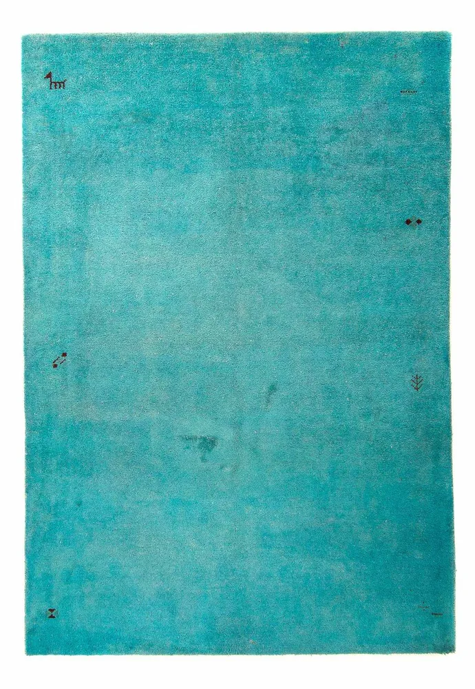 Gabbeh teppe - Indus - 237 x 165 cm - lyseblå