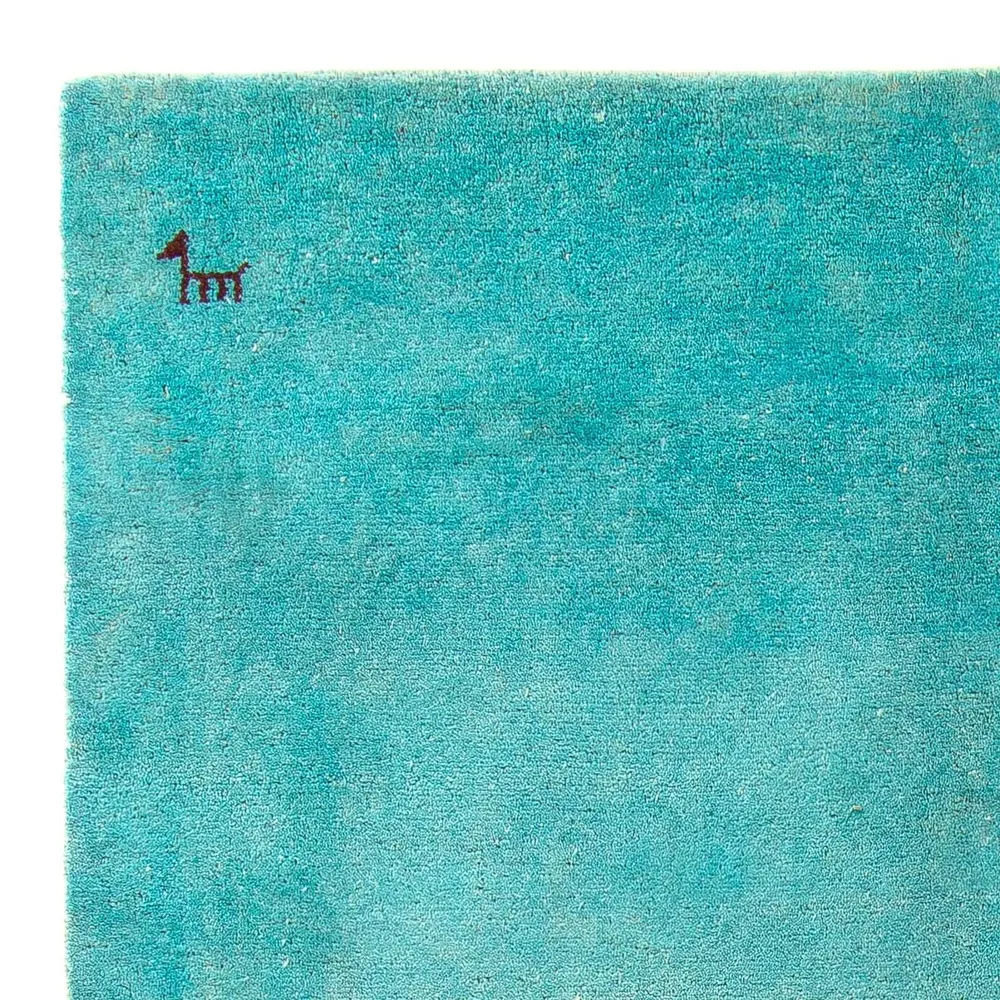 Gabbeh teppe - Indus - 237 x 165 cm - lyseblå