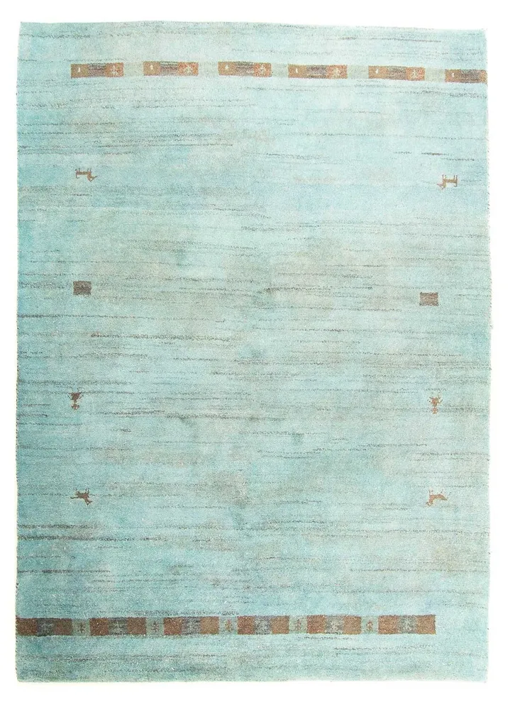 Gabbeh teppe - Indus - 237 x 170 cm - lyseblå