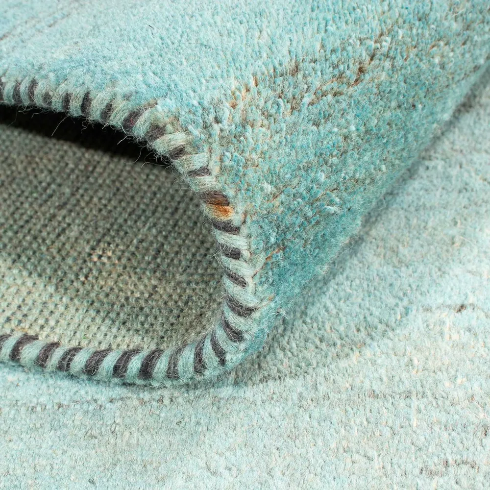 Gabbeh teppe - Indus - 237 x 170 cm - lyseblå