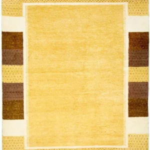 Gabbeh teppe - Indus - 239 x 174 cm - gull