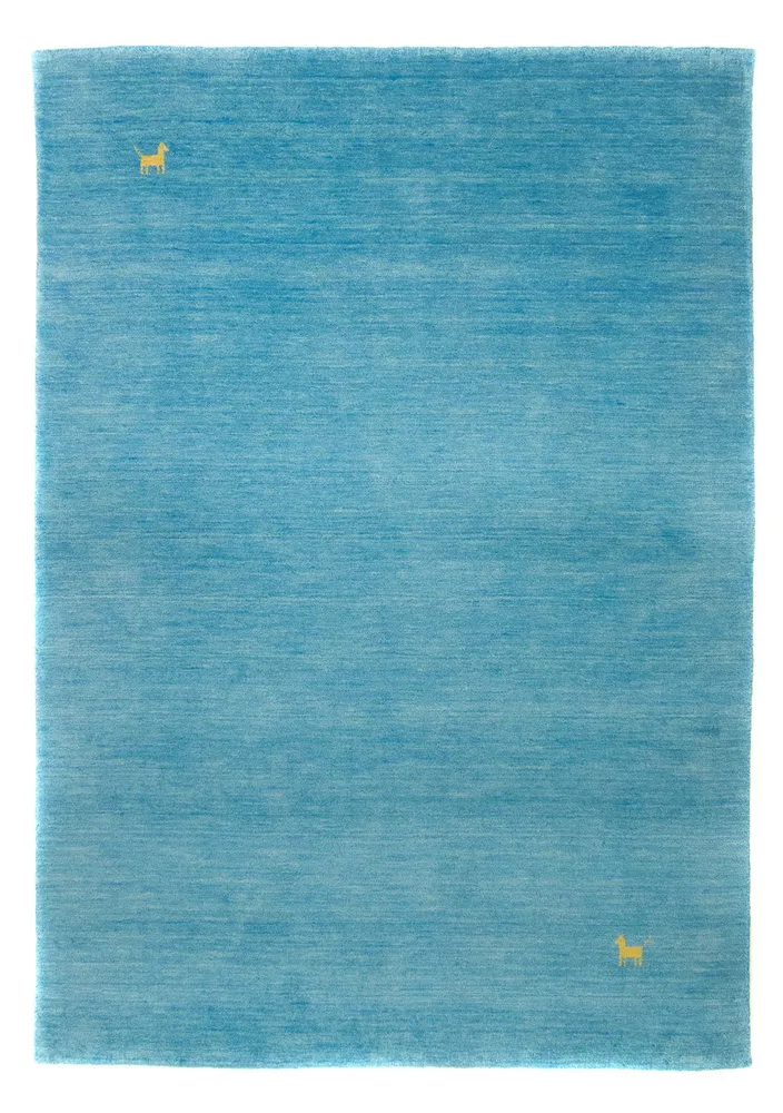 Gabbeh teppe - Indus - 250 x 200 cm - lyseblå