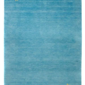 Gabbeh teppe - Indus - 250 x 200 cm - lyseblå