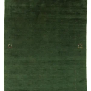 Gabbeh teppe - Indus - 300 x 200 cm - mørkegrønn
