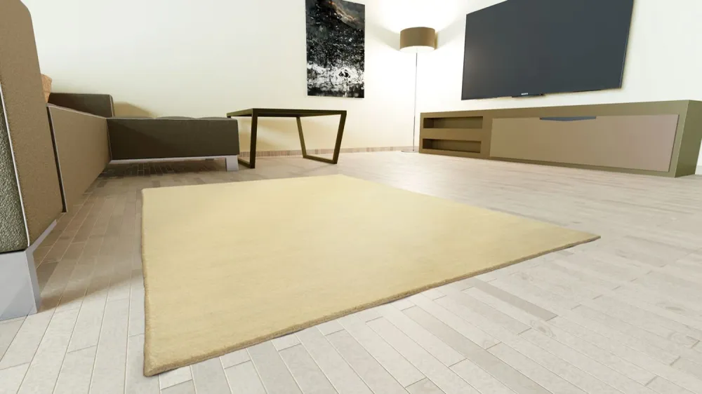Gabbeh teppe - Indus - 90 x 60 cm - beige