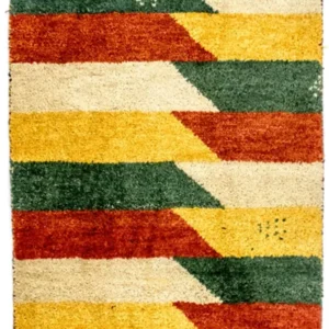 Gabbeh teppe - Indus - 90 x 60 cm - farget