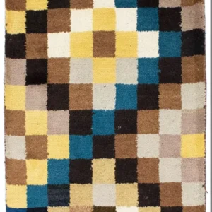 Gabbeh teppe - Indus - 90 x 60 cm - farget
