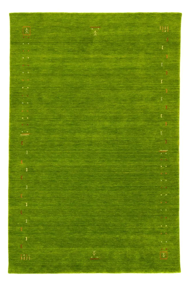 Gabbeh teppe - Indus - 60 x 40 cm - grønn