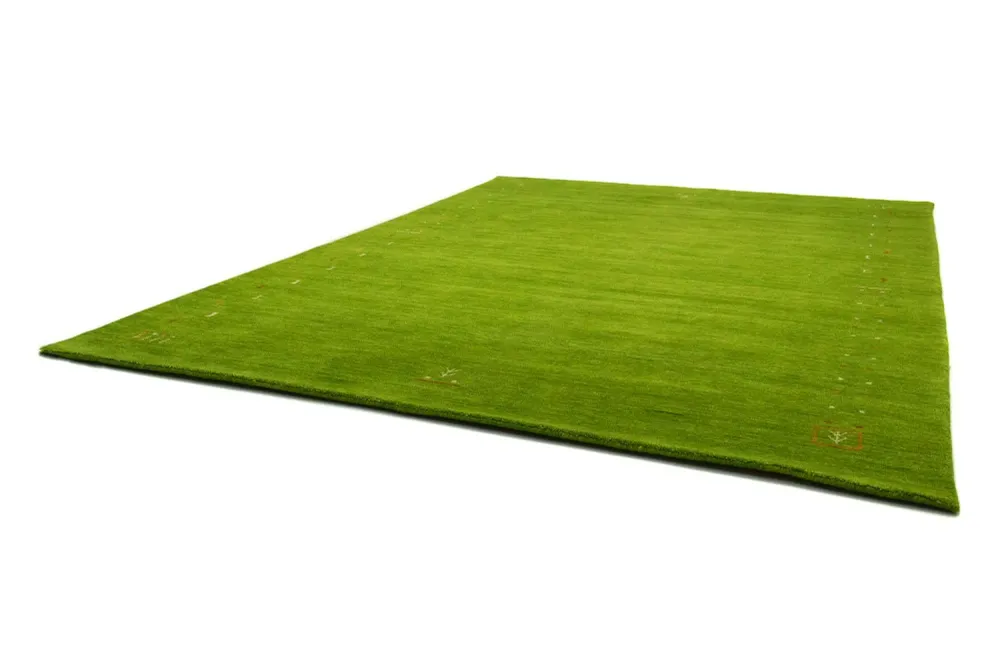 Gabbeh teppe - Indus - 60 x 40 cm - grønn
