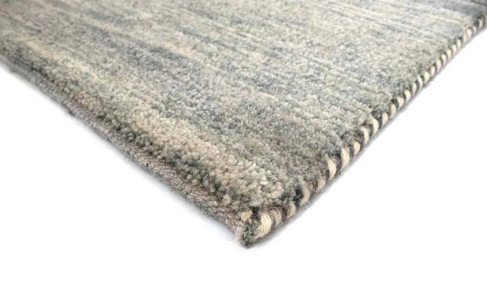 Gabbeh teppe - Indus - 90 x 60 cm - lysegrå
