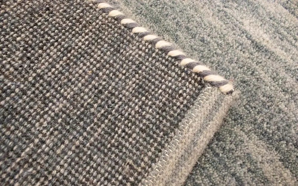 Gabbeh teppe - Indus - 90 x 60 cm - lysegrå