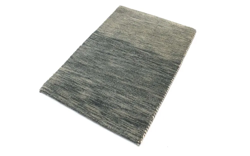 Gabbeh teppe - Indus - 90 x 60 cm - lysegrå