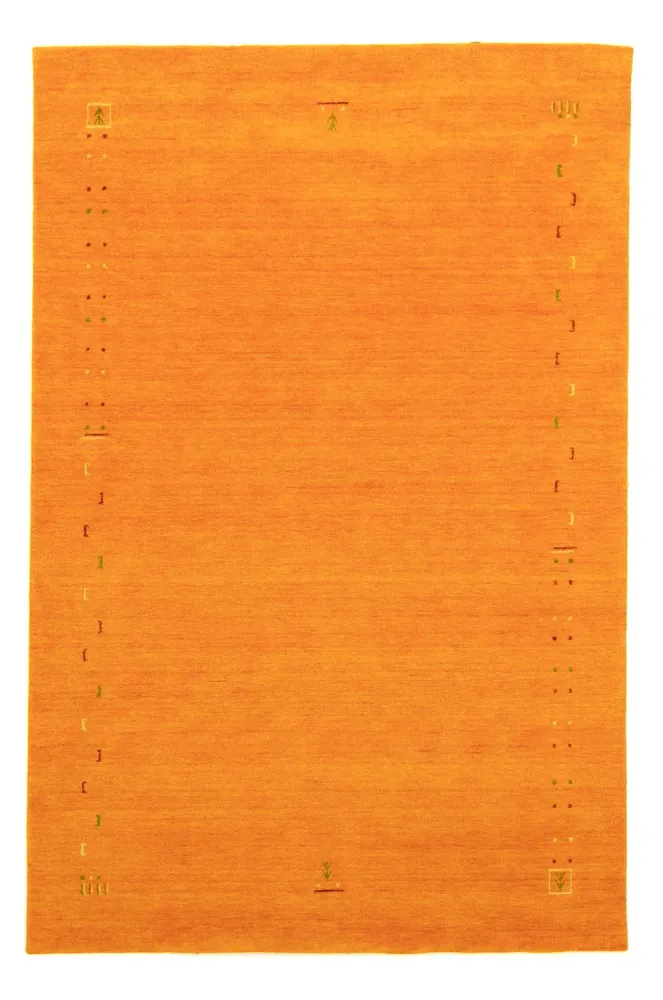 Gabbeh teppe - Indus square - 200 x 200 cm - oransje