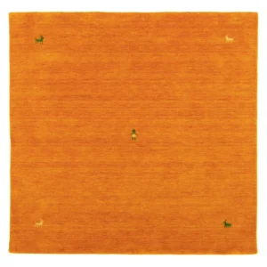 Gabbeh teppe - Indus square - 250 x 250 cm - oransje