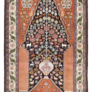 Gabbeh teppe - Kashkuli persisk teppe - 118 x 81 cm - flerfarget