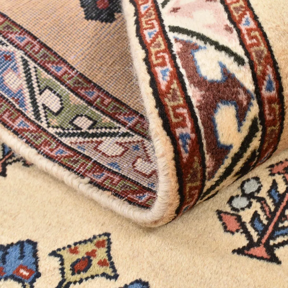 Gabbeh teppe - Kashkuli persisk teppe - 125 x 80 cm - lys beige