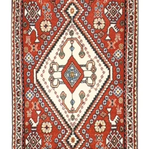 Gabbeh teppe - Kashkuli persisk teppe - 60 x 35 cm - rød