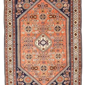 Gabbeh teppe - Kashkuli persisk teppe - 152 x 100 cm - lys rød