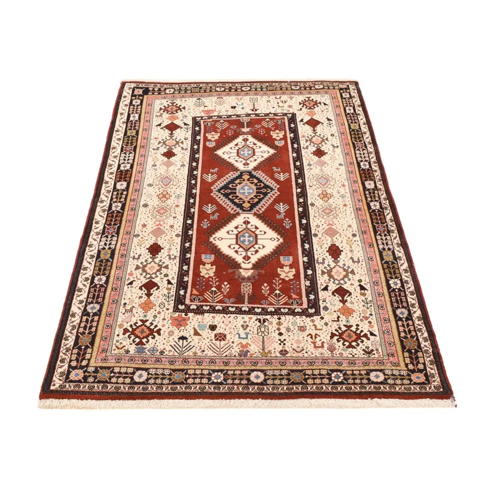 Gabbeh teppe - Kashkuli persisk teppe - 190 x 133 cm - flerfarget