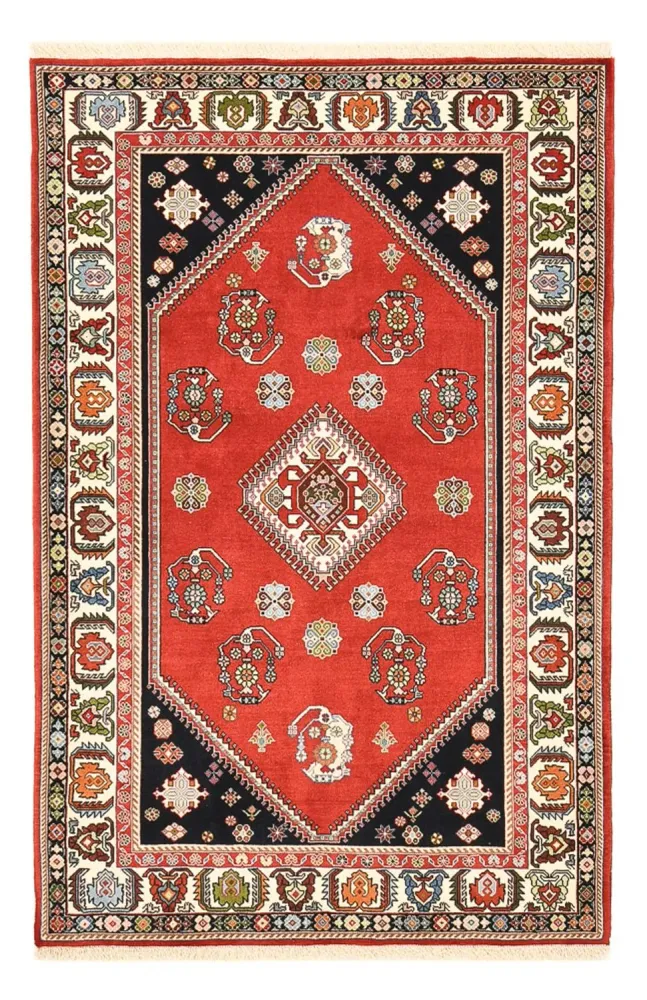 Gabbeh teppe - Kashkuli persisk teppe - 203 x 124 cm - rød