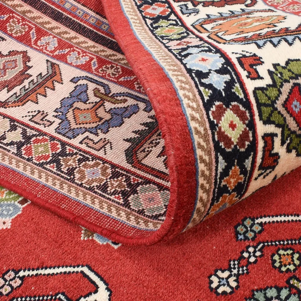 Gabbeh teppe - Kashkuli persisk teppe - 203 x 124 cm - rød
