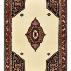 Gabbeh teppe - Kashkuli persisk teppe - 218 x 150 cm - lys beige