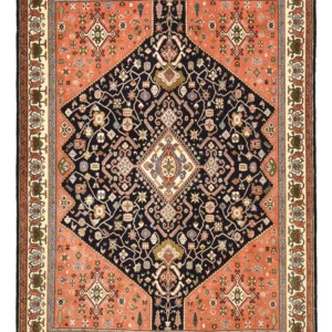 Gabbeh teppe - Kashkuli persisk teppe - 233 x 169 cm - mørkeblå