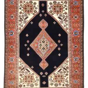 Gabbeh teppe - Kashkuli persisk teppe - 250 x 180 cm - mørkeblå