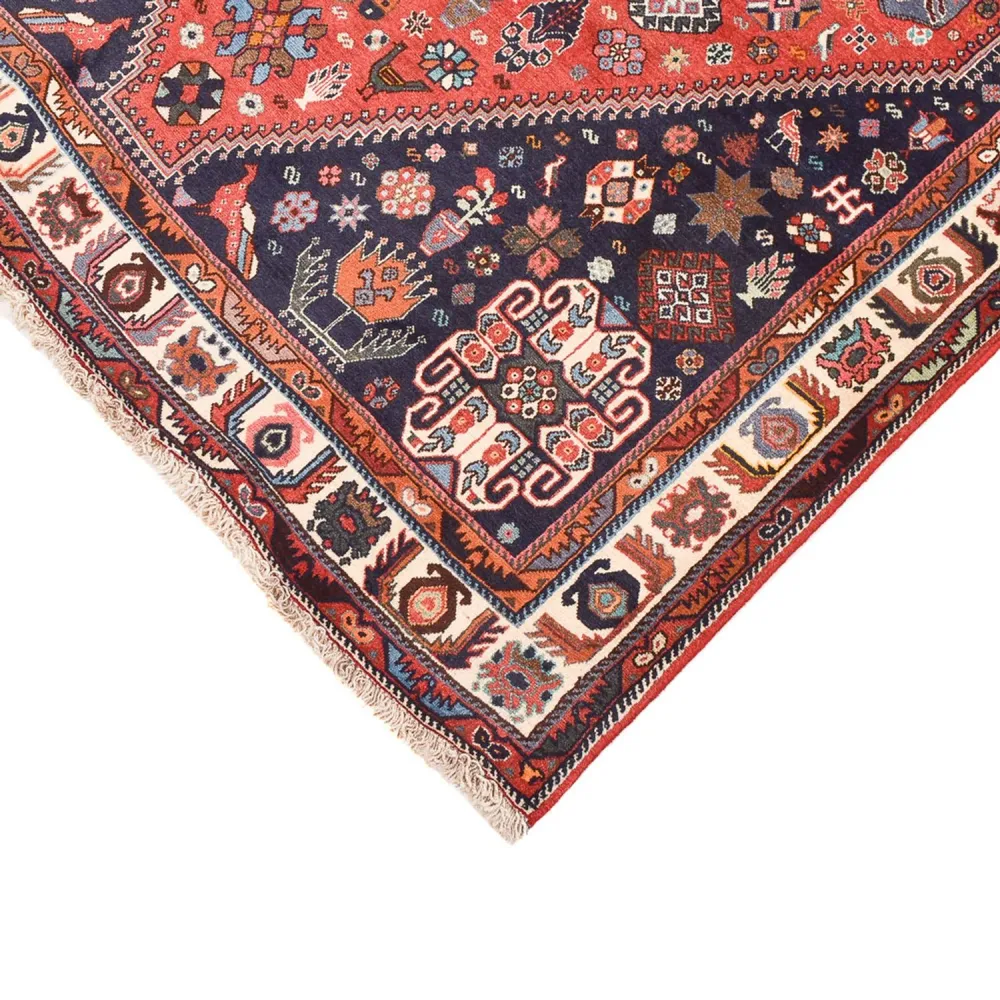 Gabbeh teppe - Kashkuli persisk teppe - 255 x 155 cm - lys rød