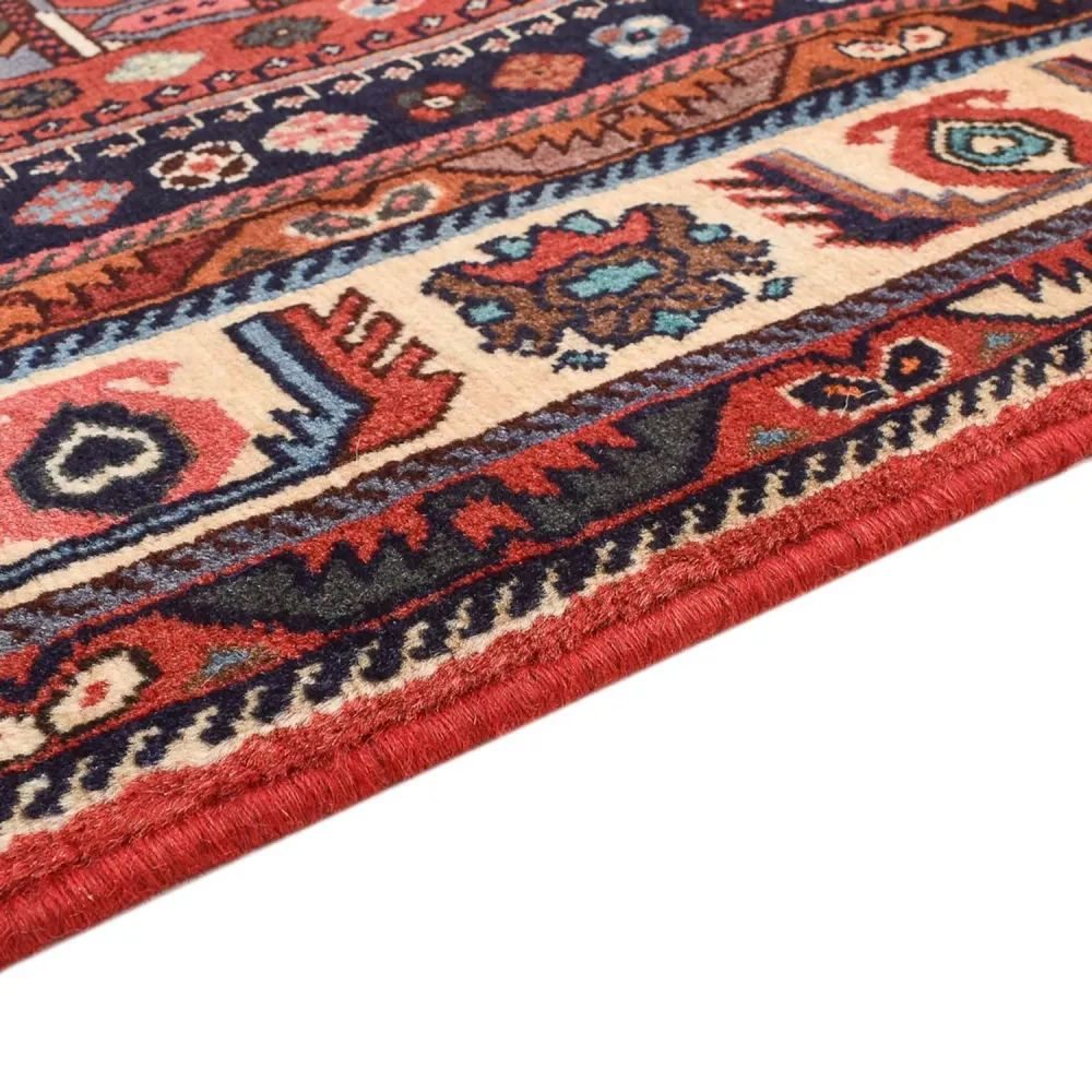 Gabbeh teppe - Kashkuli persisk teppe - 255 x 155 cm - lys rød
