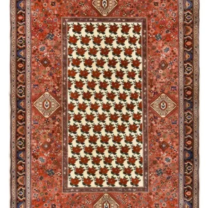 Gabbeh teppe - Kashkuli persisk teppe - 260 x 172 cm - rød