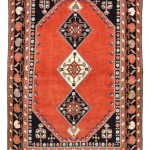 Gabbeh teppe - Kashkuli persisk teppe - 262 x 172 cm - lys rød